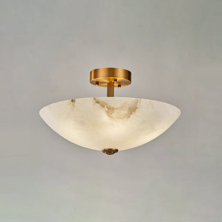 Meyda Retro Alabaster Ceiling Light