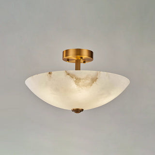 Meyda Retro Alabaster Ceiling Light