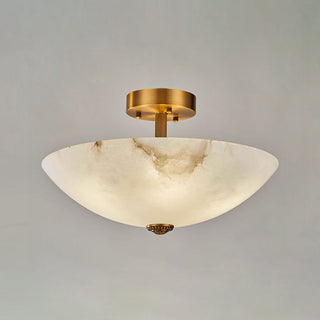Meyda Retro Alabaster Ceiling Light