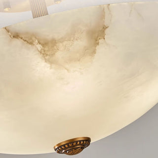 Meyda Retro Alabaster Ceiling Light