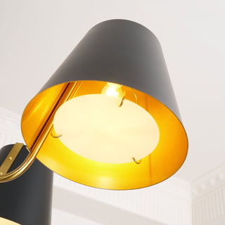 Midnight Symphony Modern Brass Chandelier