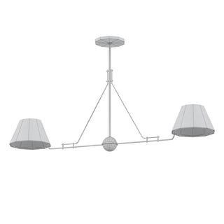 Midnight Symphony Modern Brass Chandelier
