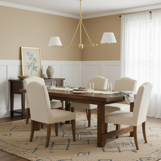 Midnight Symphony Modern Brass Chandelier