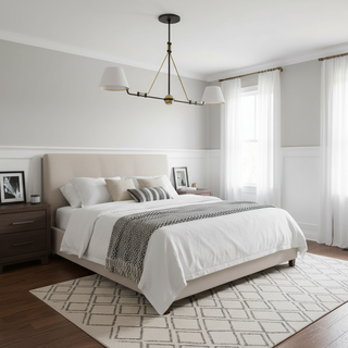 Midnight Symphony Modern Brass Chandelier