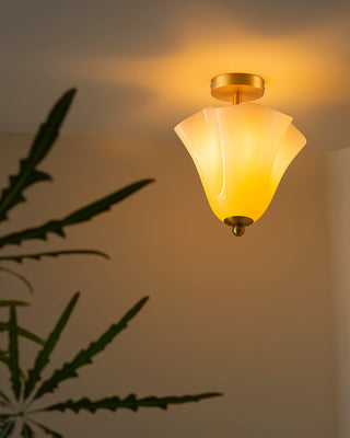 Jovan Artistic Glass Ceiling Lamp