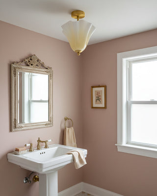 Jovan Artistic Glass Ceiling Lamp