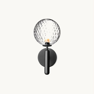 Miira Mesh Globe Industrial Wall Sconce
