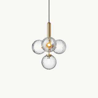 Miira Floral Glass Cluster Pendant Light