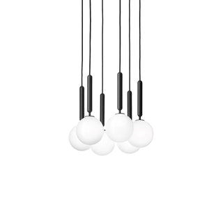 Miira Floral Glass Cluster Pendant Light