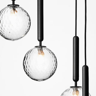 Miira Floral Glass Cluster Pendant Light