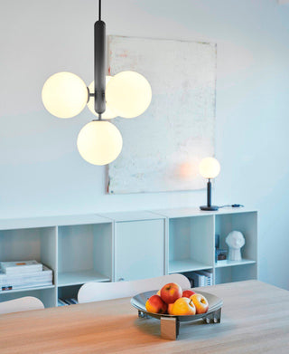 Miira Floral Glass Cluster Pendant Light
