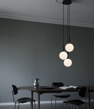 Miira Floral Glass Cluster Pendant Light