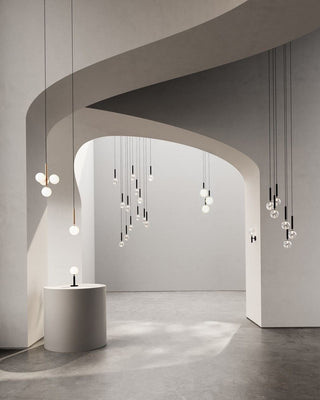 Miira Floral Glass Cluster Pendant Light