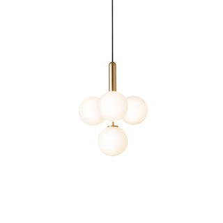 Miira Floral Glass Cluster Pendant Light