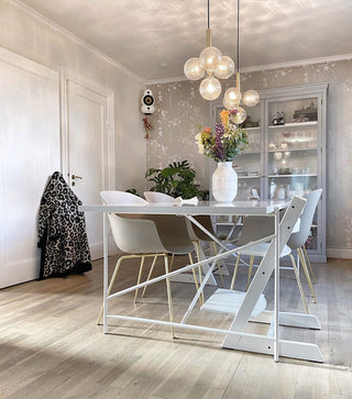 Miira Floral Glass Cluster Pendant Light