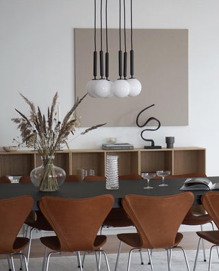 Miira Floral Glass Cluster Pendant Light