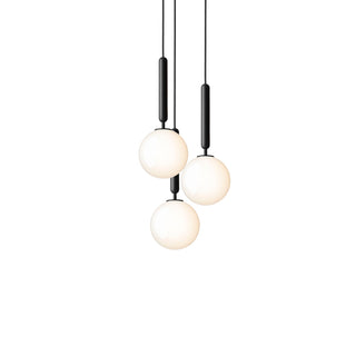 Miira Floral Glass Cluster Pendant Light