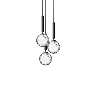 Miira Floral Glass Cluster Pendant Light