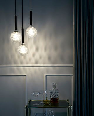 Miira Floral Glass Cluster Pendant Light