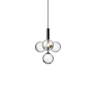 Miira Floral Glass Cluster Pendant Light