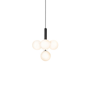 Miira Floral Glass Cluster Pendant Light
