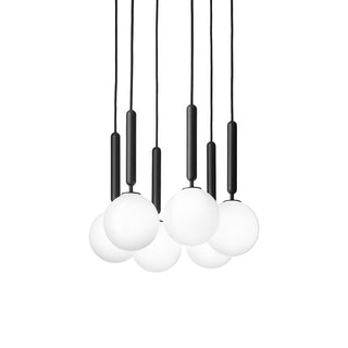 Miira Floral Glass Cluster Pendant Light