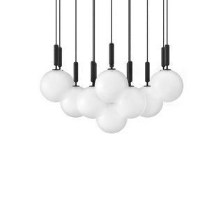 Miira Floral Glass Cluster Pendant Light