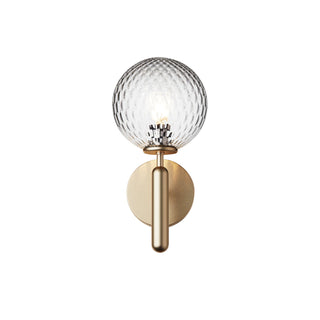 Miira Mesh Globe Industrial Wall Sconce