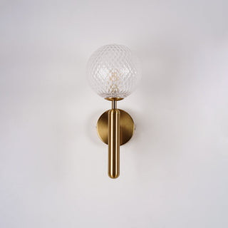 Miira Mesh Globe Industrial Wall Sconce