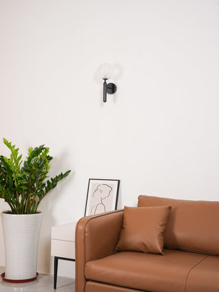 Miira Mesh Globe Industrial Wall Sconce