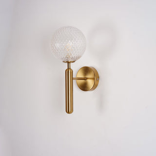 Miira Mesh Globe Industrial Wall Sconce