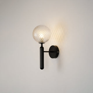 Miira Mesh Globe Industrial Wall Sconce