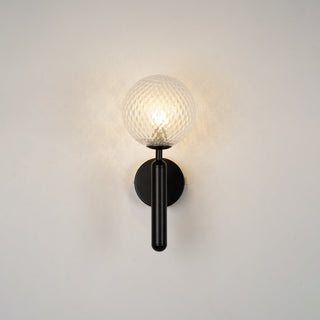 Miira Mesh Globe Industrial Wall Sconce