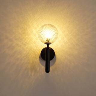 Miira Mesh Globe Industrial Wall Sconce