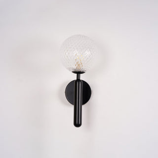 Miira Mesh Globe Industrial Wall Sconce