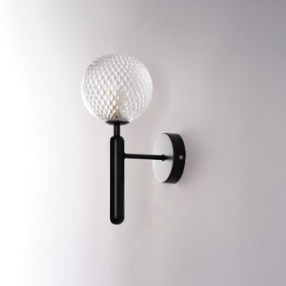 Miira Mesh Globe Industrial Wall Sconce
