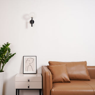 Miira Mesh Globe Industrial Wall Sconce