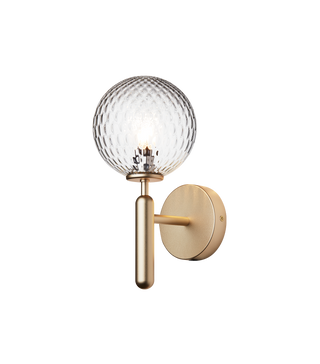 Miira Mesh Globe Industrial Wall Sconce