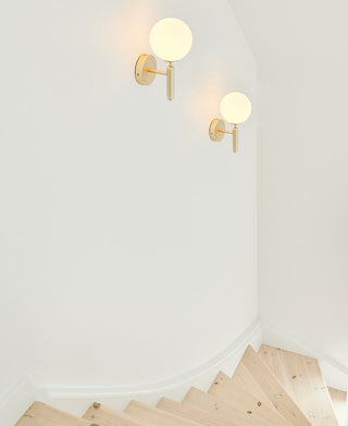 Miira Mesh Globe Industrial Wall Sconce