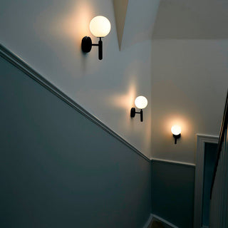Miira Mesh Globe Industrial Wall Sconce