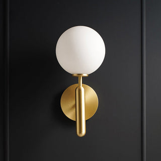 Miira Mesh Globe Industrial Wall Sconce
