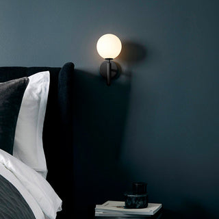 Miira Mesh Globe Industrial Wall Sconce