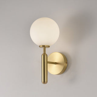 Miira Mesh Globe Industrial Wall Sconce