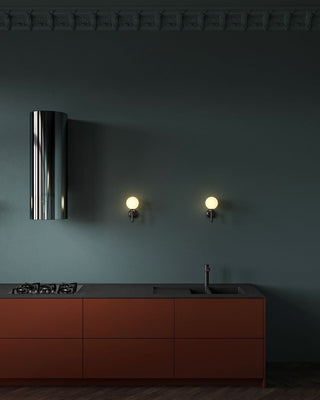 Miira Mesh Globe Industrial Wall Sconce