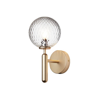 Miira Mesh Globe Industrial Wall Sconce