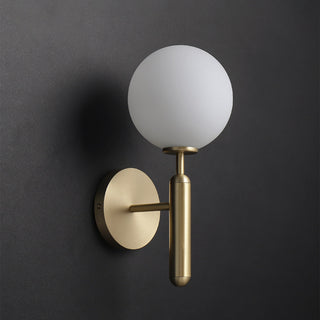 Miira Mesh Globe Industrial Wall Sconce