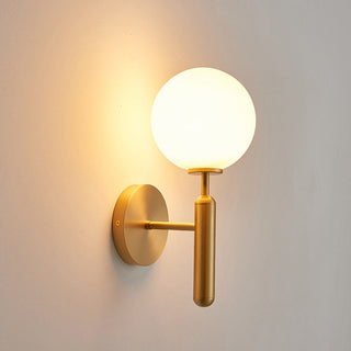 Miira Mesh Globe Industrial Wall Sconce