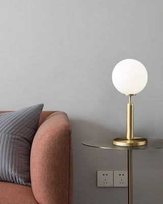 Aura Minimalist Brass Table Lamp