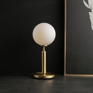 Aura Minimalist Brass Table Lamp