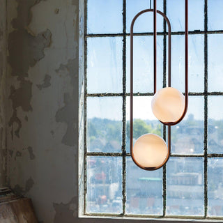 Mila Minimalist Brass Pendant Light